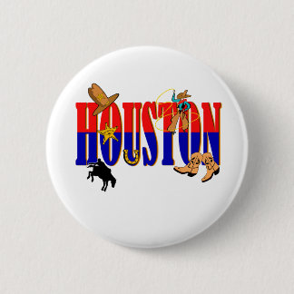Houston Pics 6 Cm Round Badge