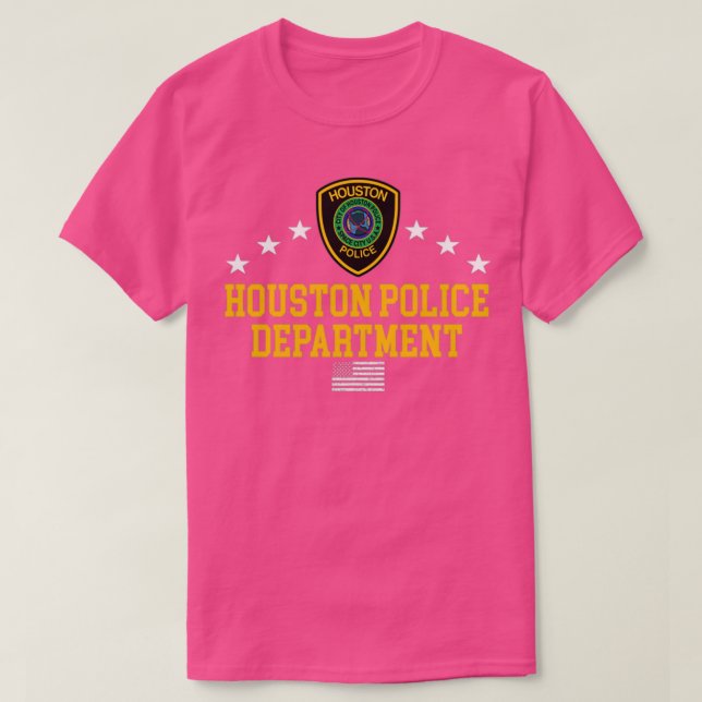 Houston Police Department T-Shirt (Design Front)