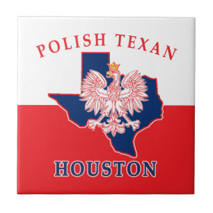 Houston Polish Texan Tile