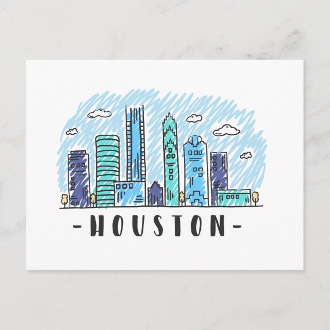 Houston Postcard (Front)