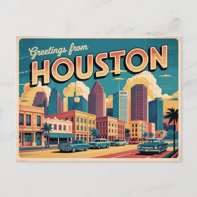 Houston Postcard (Front)