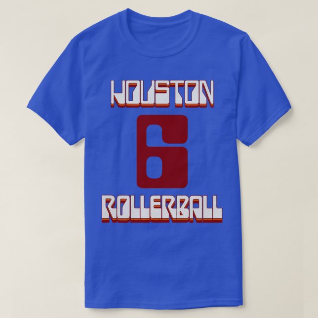 Houston Rollerball T-Shirt (Design Front)