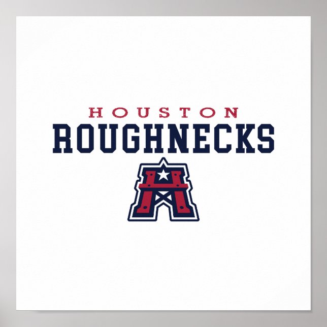 Houston Roughnecks Poster (Front)