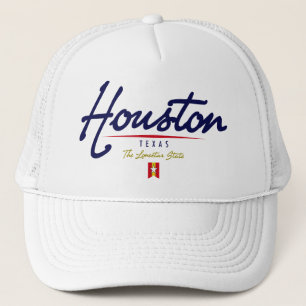 Houston Script Trucker Hat