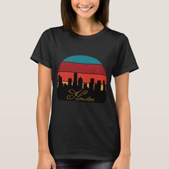 Houston, Silhouette T-Shirt (Front)
