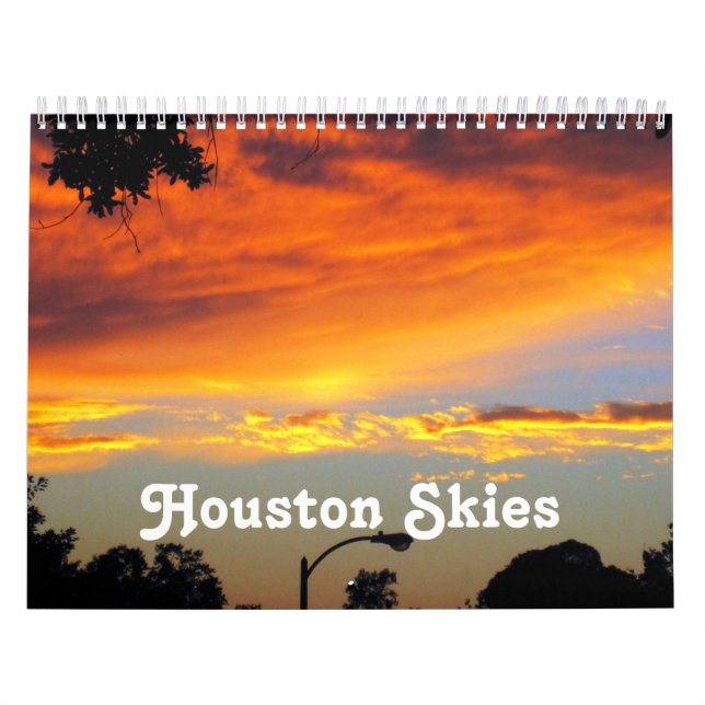 Houston Skies Calendar (Cover)