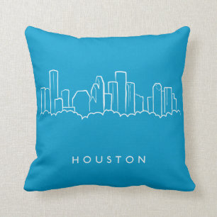 Houston Skyline Cushion