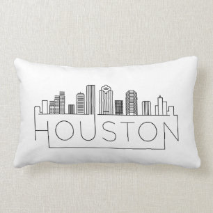 Houston Skyline Lumbar Cushion