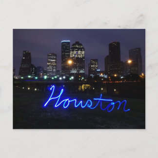 Houston Skyline Postcard