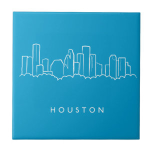 Houston Skyline Tile