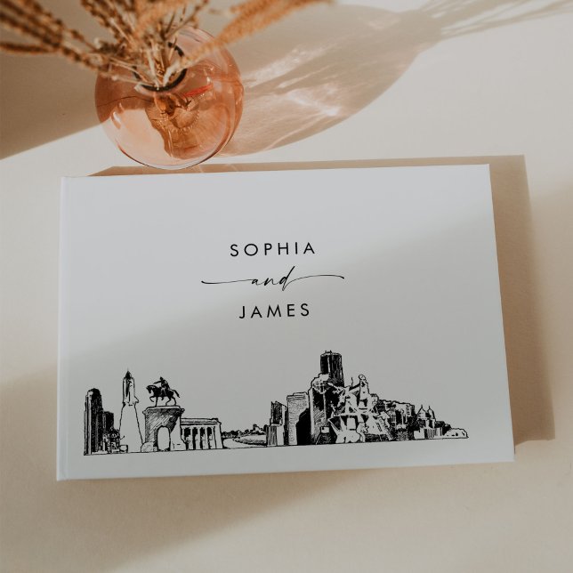 Houston Skyline Wedding Guest Book (Creator Uploaded)