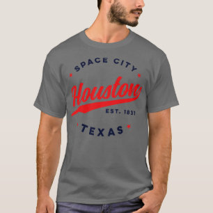 Houston Space City Texas Vintage USA T-Shirt
