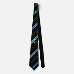 Houston stripes flag tie