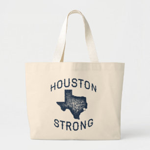 Houston Strong - Harvey Flood Relief Large Tote Bag