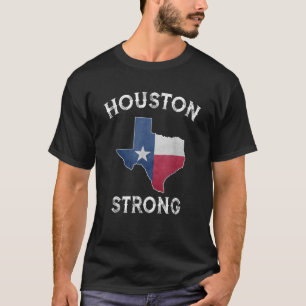 Houston Strong State of Texas Flag T Shirt