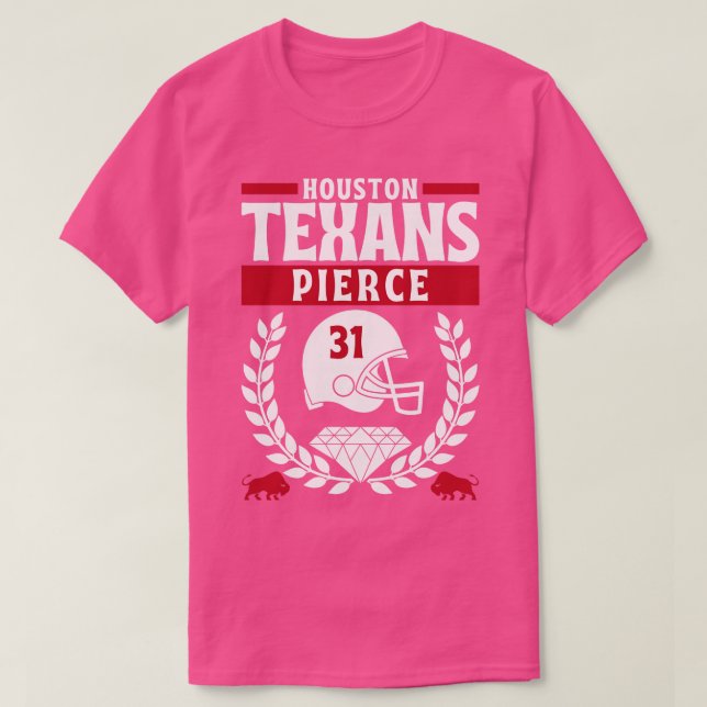 Houston Texans Pierce 31 Edition T-Shirt (Design Front)