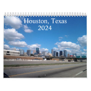 Houston, Texas - 2024 Calendar
