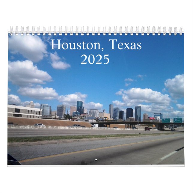 Houston, Texas - 2025 Calendar (Cover)