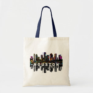 Houston, Texas covered in graffiti Tote Bag