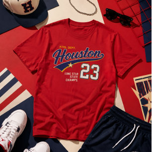 Houston Texas H-Town Strong Vintage Sports Fan T-Shirt
