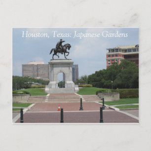 Houston, Texas: Japanese Gardens - Postcard