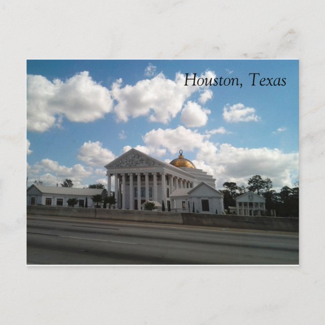 Houston, Texas: La Luz Del Mundo Postcard (Front)