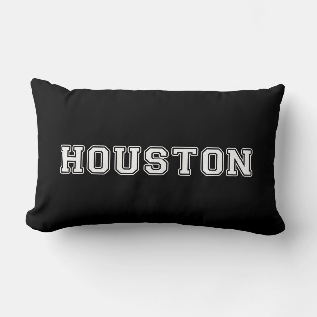 Houston Texas Lumbar Cushion (Front)