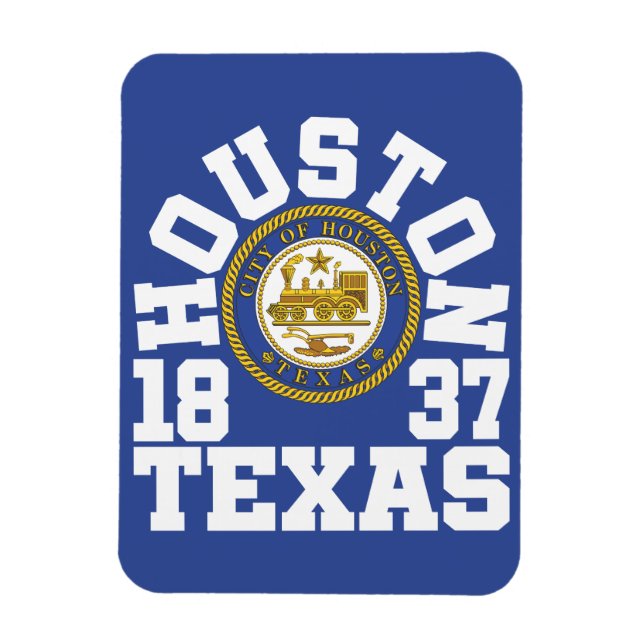 Houston,Texas Magnet (Vertical)