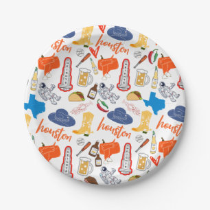 Houston Texas Plates