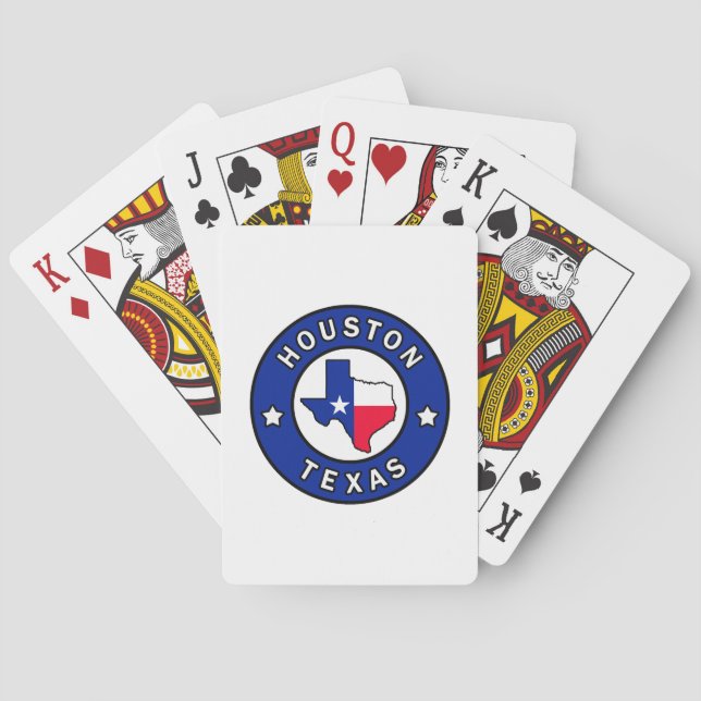 Houston Texas Playing Cards (Back)