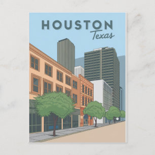 Houston Texas Postcard