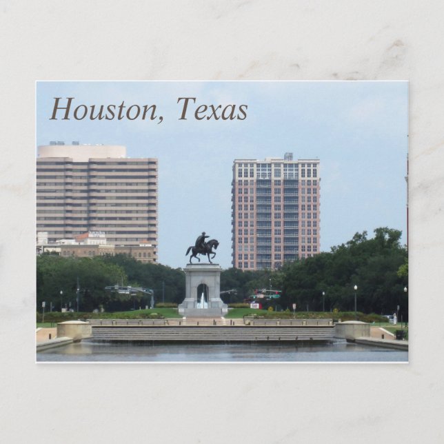 Houston, Texas Postcard (Front)