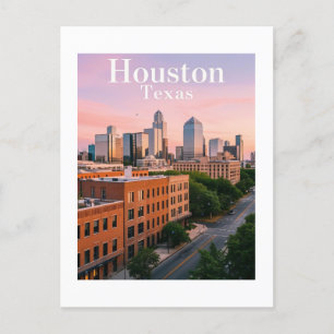 Houston Texas Postcard