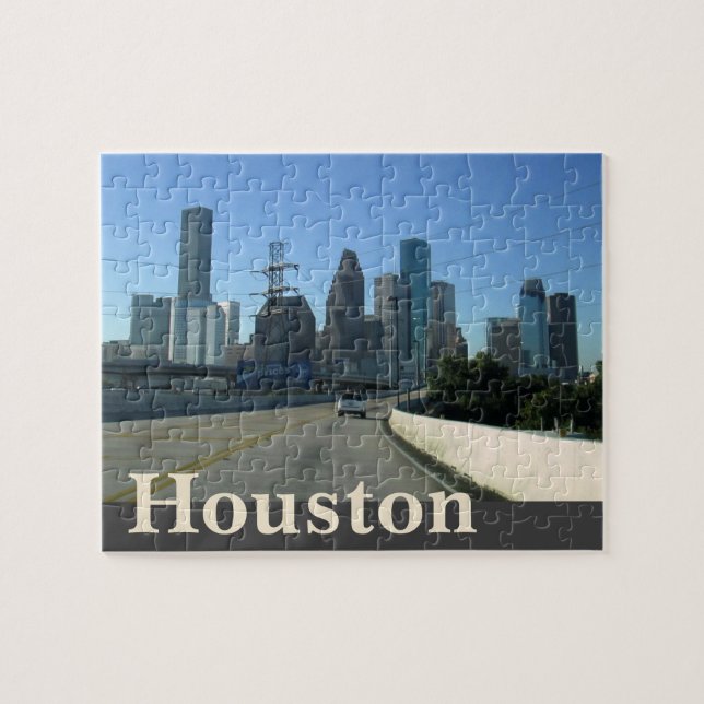 Houston Texas Puzzle (Horizontal)