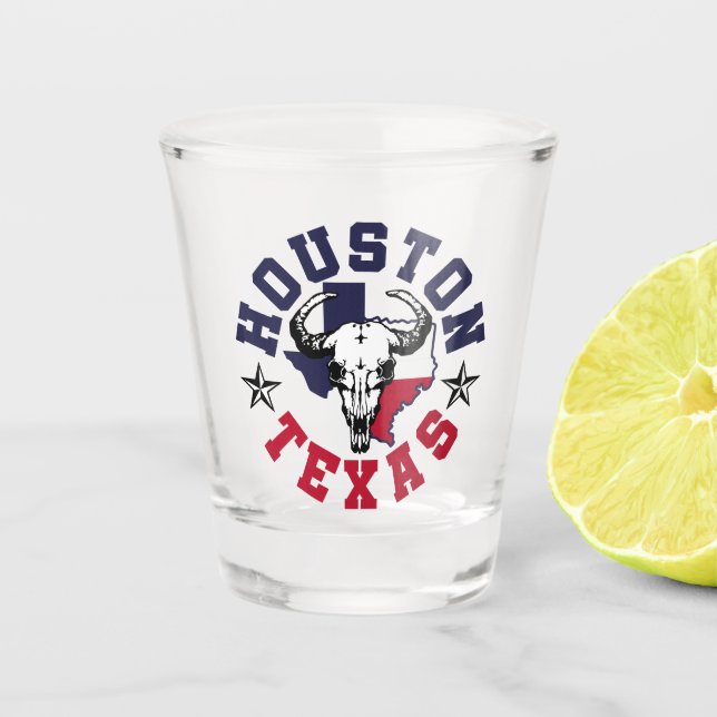 Houston,Texas Shot Glass (Front)