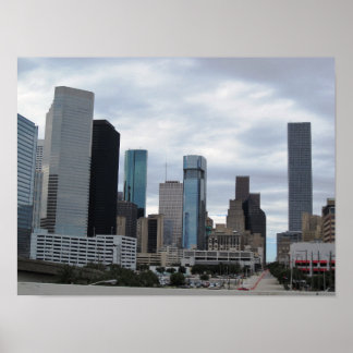 Houston, Texas Skyline - Poster