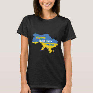 Houston Texas Stands With Ukraine T-Shirt