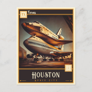 Houston, Texas   Vintage Postcard