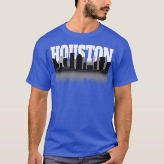 Houston The City Wit No Limits Skyline Silhouette  T-Shirt