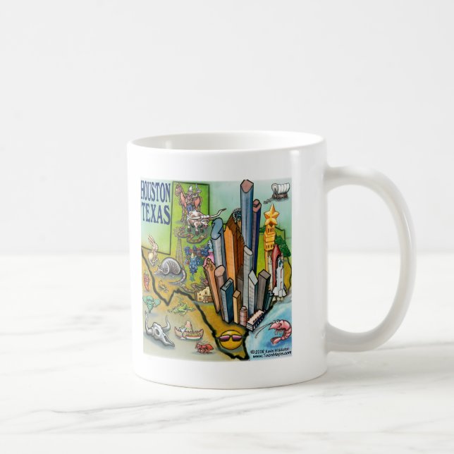 Houston TX Coffee Mug (Right)