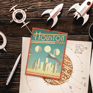 Houston, TX Postcard
