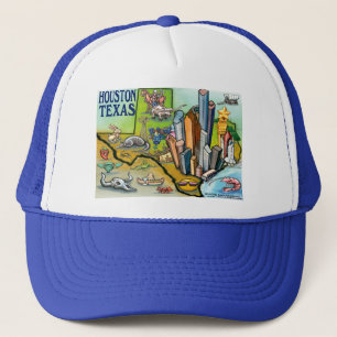 Houston TX Trucker Hat