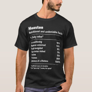 Houston undeniable facts City Definition T-Shirt