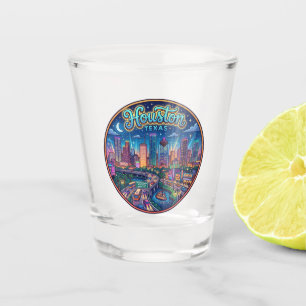 Houston USA Shot Glass