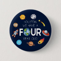 Houston We Have A Four Year Old 4th Birthday Party