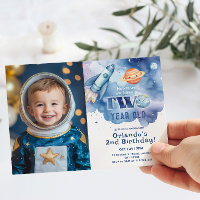 Houston we have a Two year old Boy photo birthday