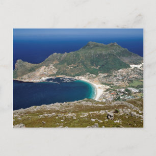 Hout Bay, The Sentinel And Atlantic Ocean Postcard