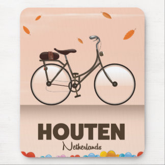 Houten Netherlands travel poster. Mouse Mat