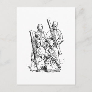Hova Musicians Postcard