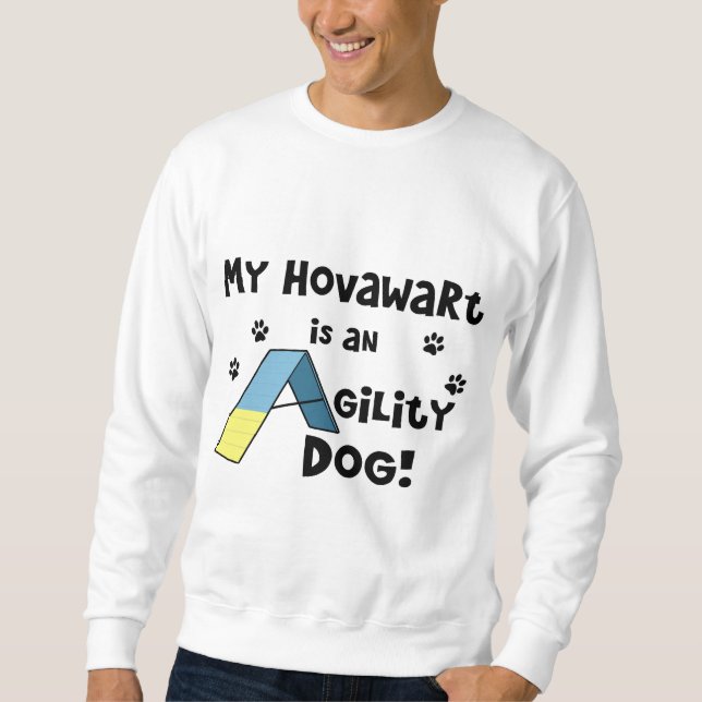 Hovawart Agility Dog Sweatshirt (Front)